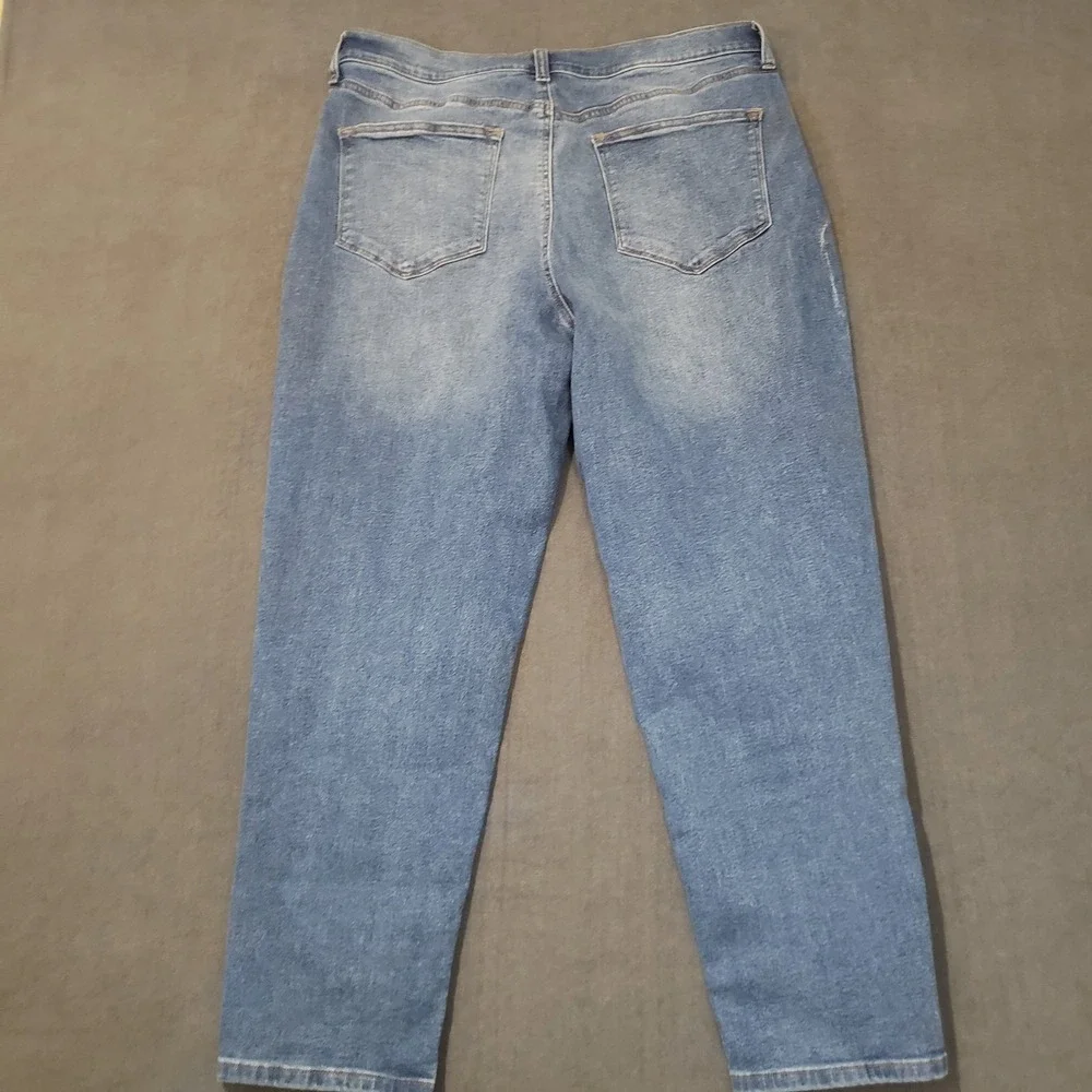 Sonoma Mom Jeans Womens 14 Tall High Rise Straight‎